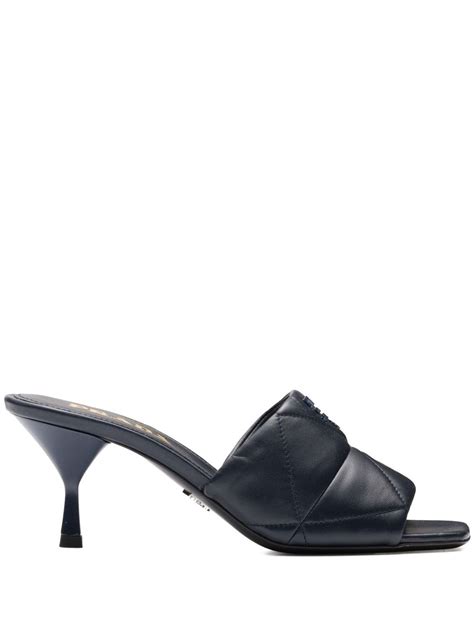 mules prada con tacco largo|prada mules for women.